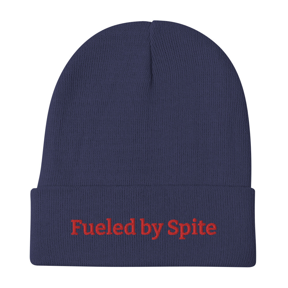 Fueled by Spite Embroidered Beanie